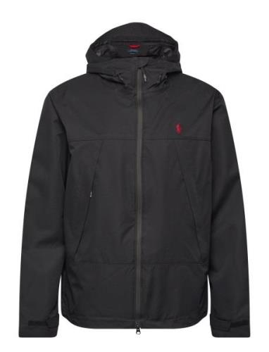 Water-Resistant Hooded Jacket Tynd Jakke Black Polo Ralph Lauren