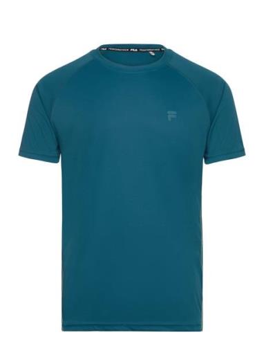 Rozzano Running Tee Tops T-Kortærmet Skjorte Blue FILA