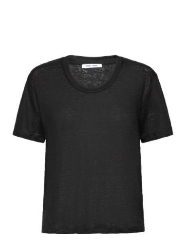 Sakayla T-Shirt 15202 Tops T-shirts & Tops Short-sleeved Black Samsøe ...