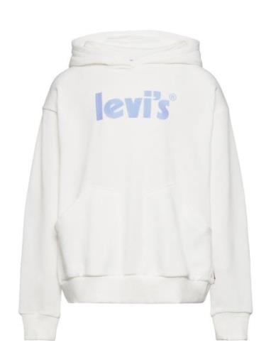 Levi's Square Pocket Hoodie Tops Sweatshirts & Hoodies Hoodies White L...