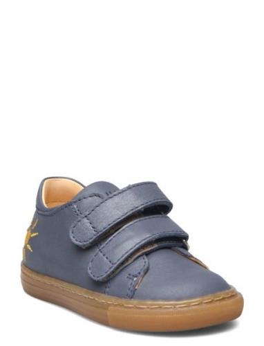 Shoes - Flat - With Velcro Low-top Sneakers Blue ANGULUS