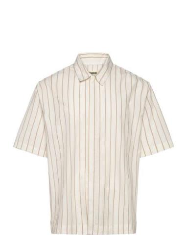 Wbwang Poplin Shirt Designers Shirts Short-sleeved White Woodbird