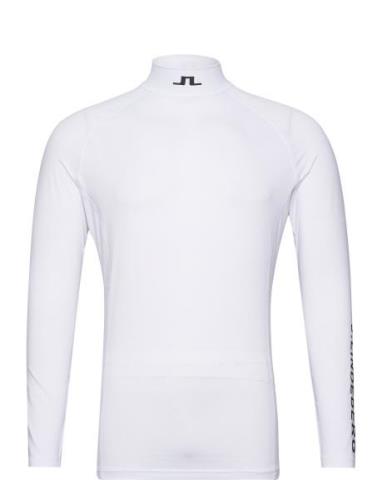 Aello Soft Compression Sport T-Langærmet Skjorte White J. Lindeberg