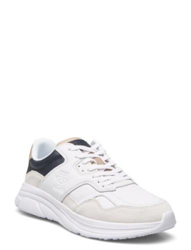 Modern Runner Best Lth Mix Low-top Sneakers White Tommy Hilfiger