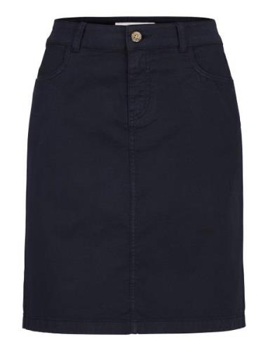 Chino Skirt Kort Nederdel Navy Newhouse
