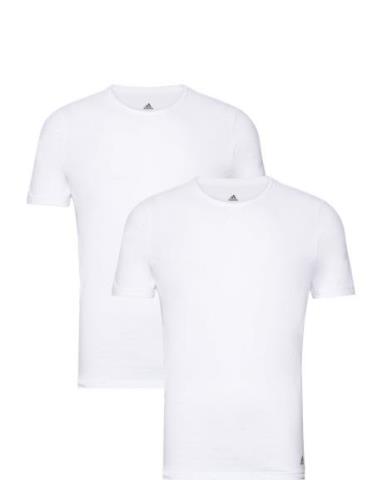 Crew-Neck Sport T-Kortærmet Skjorte White Adidas Underwear