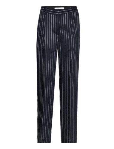 Agneta Trousers 14907 Bottoms Trousers Straight Leg Black Samsøe Samsø...