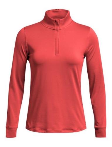 Ua Playoff 1/4 Zip Sport Sweatshirts & Hoodies Fleeces & Midlayers Red...