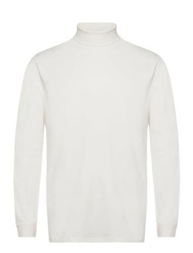 Onsthor Reg Roll Neck Tops T-Langærmet Skjorte White ONLY & SONS