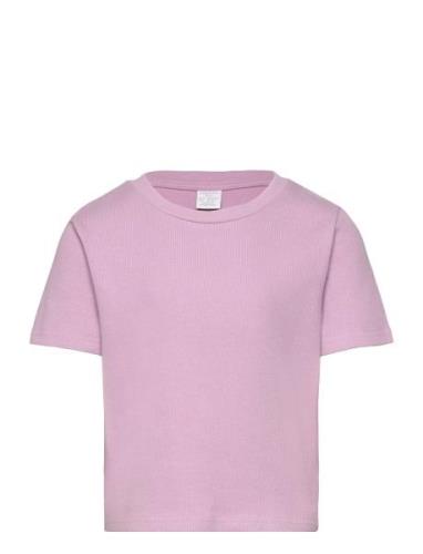 Top Rosie Basic Tops T-Kortærmet Skjorte Lindex