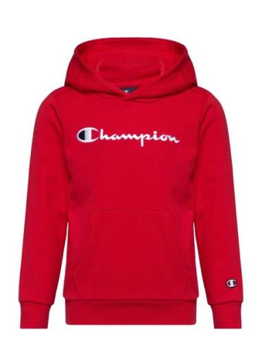 Hooded Sweatshirt Sport Sweatshirts & Hoodies Hoodies Red Champion