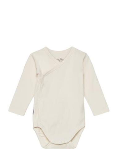 Baby Wrap Bodysuit Bodies Wrap Bodies Cream Gugguu