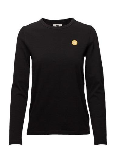 Moa Long Sleeve Gots Tops T-shirts & Tops Long-sleeved Black Double A ...