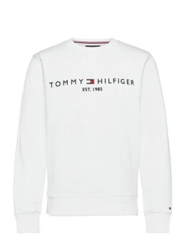 Tommy Logo Sweatshirt Tops Sweatshirts & Hoodies Sweatshirts White Tom...