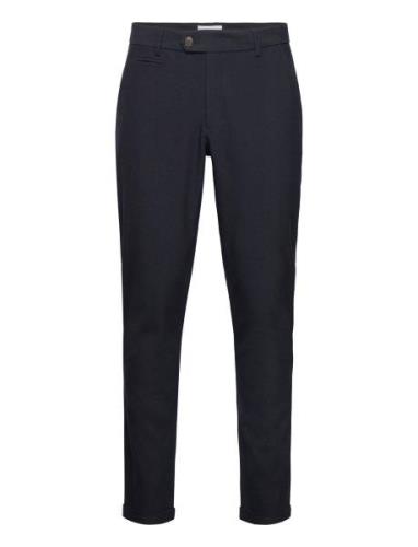 Como Twill Suit Pants Bottoms Trousers Casual Navy Les Deux