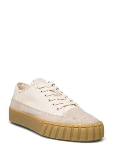 Karma Low U Textile Low-top Sneakers Beige Sneaky Steve