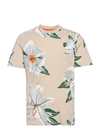 Onsklop Reg Ss Floral Tee Tops T-Kortærmet Skjorte Multi/patterned ONL...