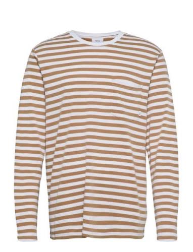 Verkstad Long Sleeve Tops T-Langærmet Skjorte Brown Makia