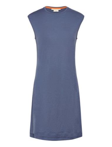 Women Granary Sleeveless Dress Kort Kjole Blue Icebreaker