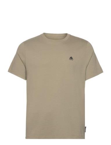 Satellite Tee Tops T-Kortærmet Skjorte Beige Moose Knuckles