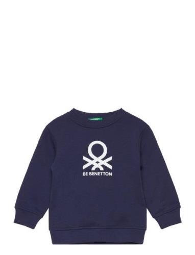 Sweater L/S Tops Sweatshirts & Hoodies Sweatshirts Navy United Colors ...
