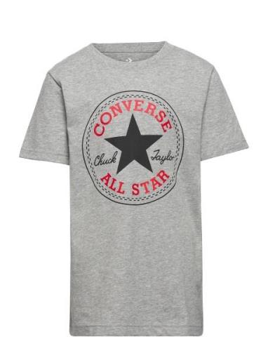 Converse Chuck Patch Tee Sport T-Kortærmet Skjorte Grey Converse