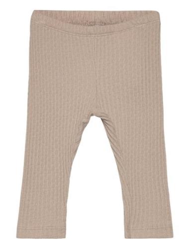 Nbftusia R Legging Bottoms Leggings Beige Name It