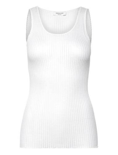 Rwbelize Sl Tank Top Tops T-shirts & Tops Sleeveless White Rosemunde