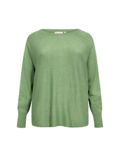 Wa-Samanda 1 Tops Knitwear Jumpers Green Wasabiconcept