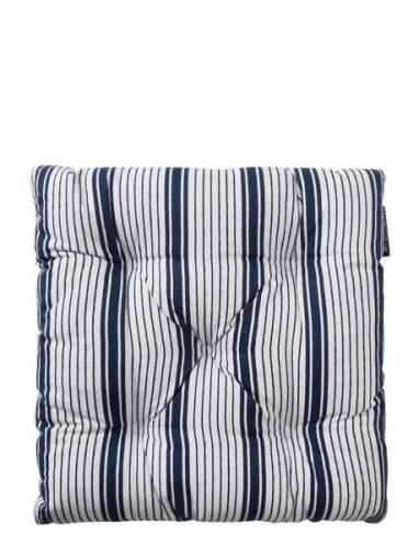 Striped Organic Cotton Seat Pad Home Textiles Seat Pads Navy Lexington...
