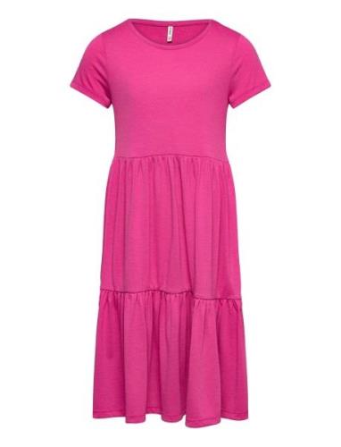 Kogdalia S/S Long Dress Jrs Dresses & Skirts Dresses Casual Dresses Sh...