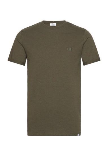 Piece T-Shirt Tops T-Kortærmet Skjorte Khaki Green Les Deux