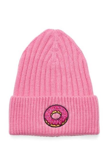 Nmnmiki Knit Hat Accessories Headwear Hats Beanie Pink Name It