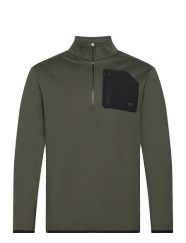 Delta 1/2 Zip Mid-Layer Sport Sweatshirts & Hoodies Fleeces & Midlayer...