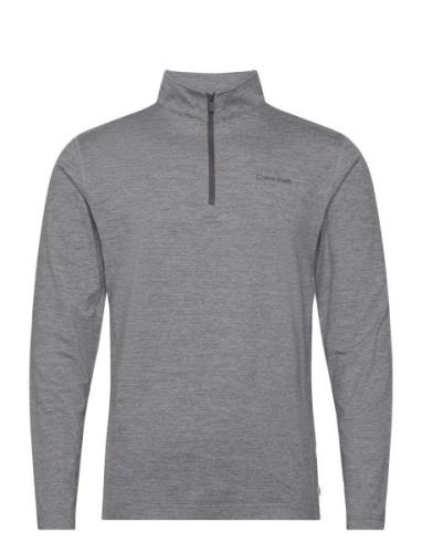 Newport Half Zip Sport Sweatshirts & Hoodies Fleeces & Midlayers Grey ...