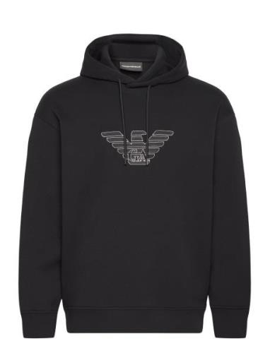 Sweatshirt Designers Sweatshirts & Hoodies Hoodies Black Emporio Arman...