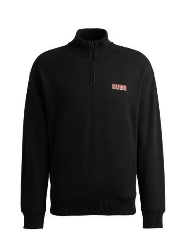 Diqiele Tops Sweatshirts & Hoodies Sweatshirts Black HUGO