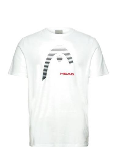 Club Carl T-Shirt Men Sport T-Kortærmet Skjorte White Head