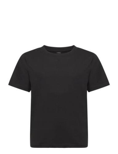 Nlmfagen Ss L Top Tops T-Kortærmet Skjorte Black LMTD