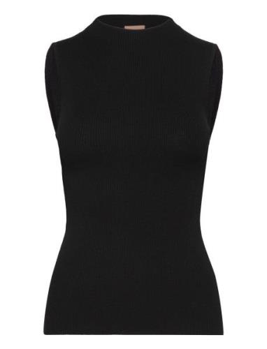 Feskies Tops Knitwear Jumpers Black BOSS