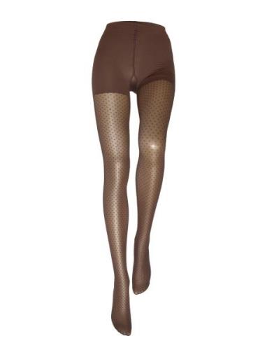 Flower Tights Lingerie Pantyhose & Leggings Brown Wolford