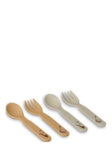 Carl Pla Cutlery Set 4-Pack Home Meal Time Cutlery Multi/patterned Nuu...