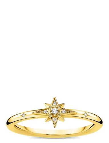 Ring Star With St S Ring Smykker Gold Thomas Sabo