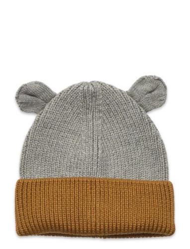 Gina Beanie Accessories Headwear Hats Beanie Grey Liewood