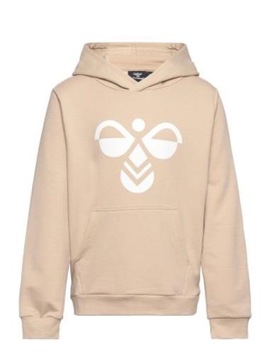 Hmlcuatro Hoodie Sport Sweatshirts & Hoodies Hoodies Beige Hummel