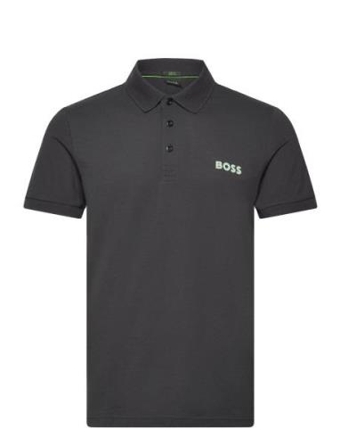 Paule Sport Polos Short-sleeved Black BOSS