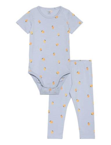 Set Body Leggings Lemons Sets Sets With Body Blue Lindex