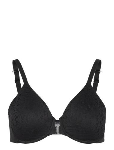 Norah Front Closer Bra Lingerie Bras & Tops Wired Bras Black CHANTELLE