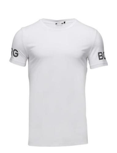 Borg T-Shirt Sport T-Kortærmet Skjorte White Björn Borg