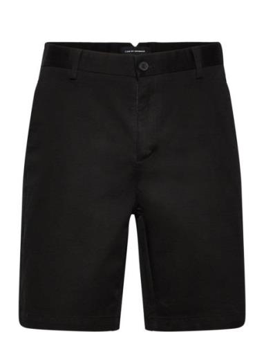 Milano Twill Shorts Bottoms Shorts Chinos Shorts Black Clean Cut Copen...